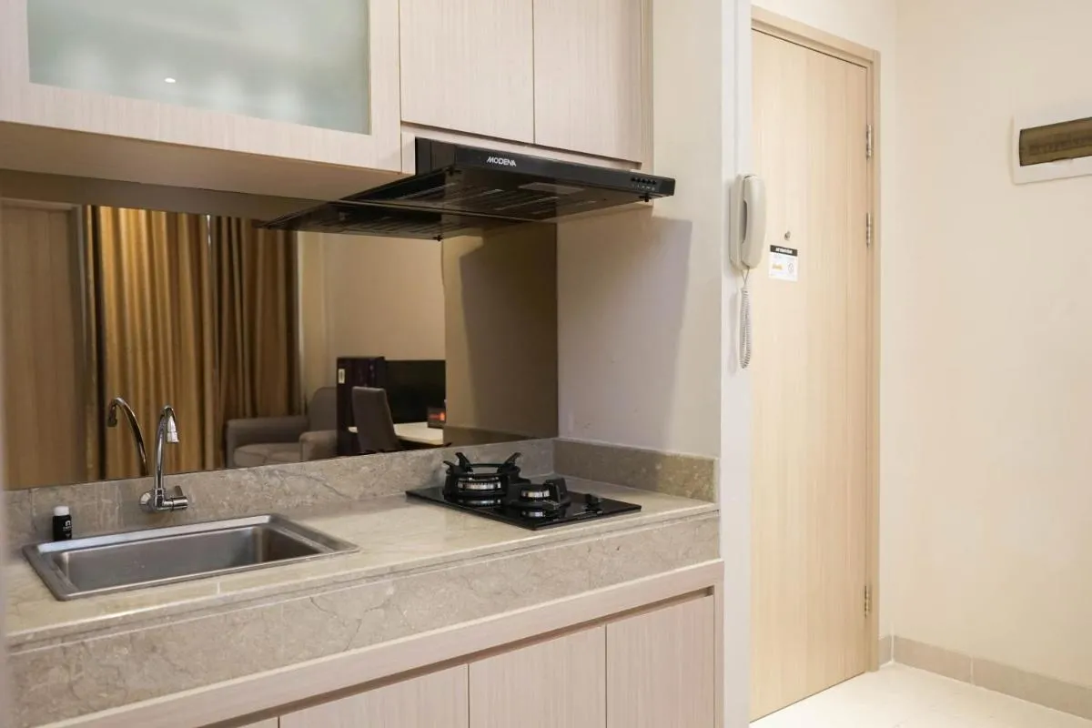 Image 2 of 2BR Apartment at Elpis Residence near Ancol and Kemayoran By Travelio