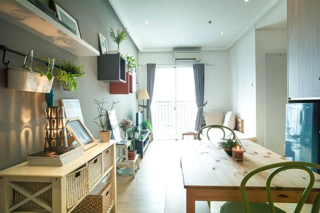 Image 4 of Scandi style flat in Central Jakarta, Gym & Pool